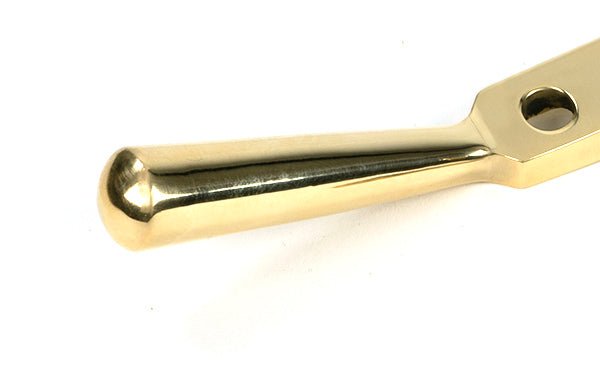 From The Anvil - Polished Brass 8" Newbury Stay (Steel Window)