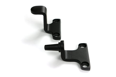 From The Anvil - Aged Bronze 10" Newbury Stay (Steel Window) | Sku. 52027 | Trade Door Handles.