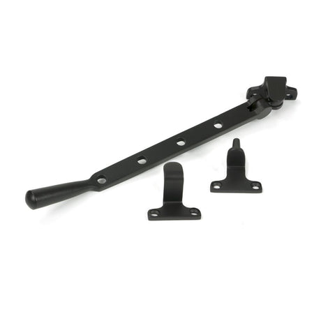 From The Anvil - Aged Bronze 10" Newbury Stay (Steel Window) | Sku. 52027 | Trade Door Handles.