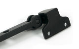 From The Anvil - Matt Black 10" Newbury Stay (Steel Window) | Sku. 52028 | Trade Door Handles.