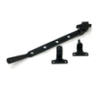 From The Anvil - Matt Black 10" Newbury Stay (Steel Window) | Sku. 52028 | Trade Door Handles.