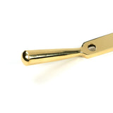 From The Anvil - Polished Brass 10" Newbury Stay (Steel Window) | Sku. 52030 | Trade Door Handles.