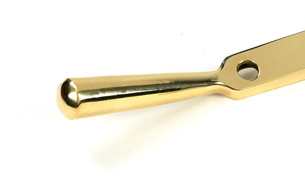 From The Anvil - Polished Brass 10" Newbury Stay (Steel Window)