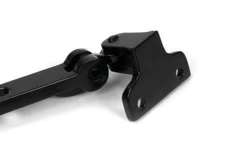 From The Anvil - Black 10" Monkeytail Stay (Steel Window) | Sku. 52036 | Trade Door Handles.