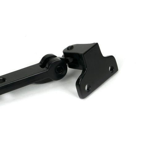 From The Anvil - Black 10" Monkeytail Stay (Steel Window) | Sku. 52036 | Trade Door Handles.