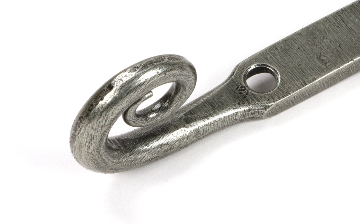 From The Anvil - Pewter 10" Monkeytail Stay (Steel Window) | Sku. 52037 | Trade Door Handles.