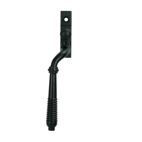 From The Anvil - Matt Black Reeded Espag - LH | Sku. 52051 | Trade Door Handles.
