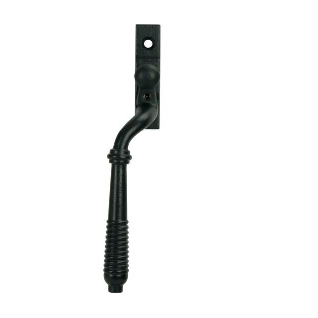 From The Anvil - Matt Black Reeded Espag - LH | Sku. 52051 | Trade Door Handles.