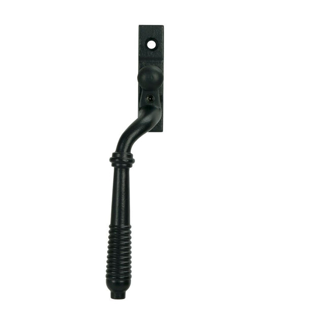 From The Anvil - Matt Black Reeded Espag - LH | Sku. 52051 | Trade Door Handles.