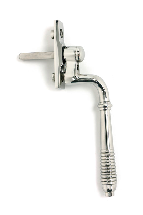 From The Anvil - Polished Marine SS (316) Reeded Espag - RH | Sku. 52054 | Trade Door Handles.