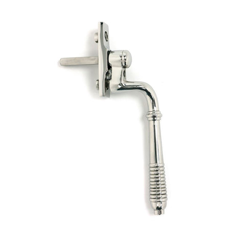 From The Anvil - Polished Marine SS (316) Reeded Espag - RH | Sku. 52054 | Trade Door Handles.