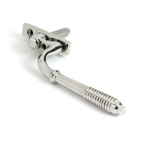From The Anvil - Polished Marine SS (316) Reeded Espag - LH | Sku. 52055 | Trade Door Handles.