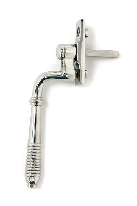 From The Anvil - Polished Marine SS (316) Reeded Espag - LH | Sku. 52055 | Trade Door Handles.