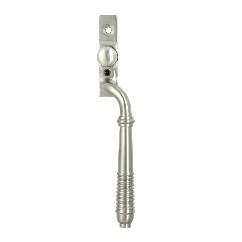 From The Anvil - Satin Marine SS (316) Reeded Espag - RH | Sku. 52056 | Trade Door Handles.
