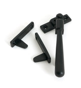 From The Anvil - Matt Black Night-Vent Locking Newbury Fastener | Sku. 52060 | Trade Door Handles.