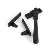From The Anvil - Matt Black Night-Vent Locking Newbury Fastener | Sku. 52060 | Trade Door Handles.