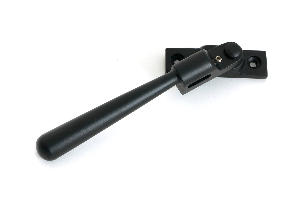From The Anvil - Matt Black Night-Vent Locking Newbury Fastener | Sku. 52060 | Trade Door Handles.