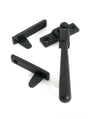 From The Anvil - Matt Black Night-Vent Locking Newbury Fastener | Sku. 52060 | Trade Door Handles.
