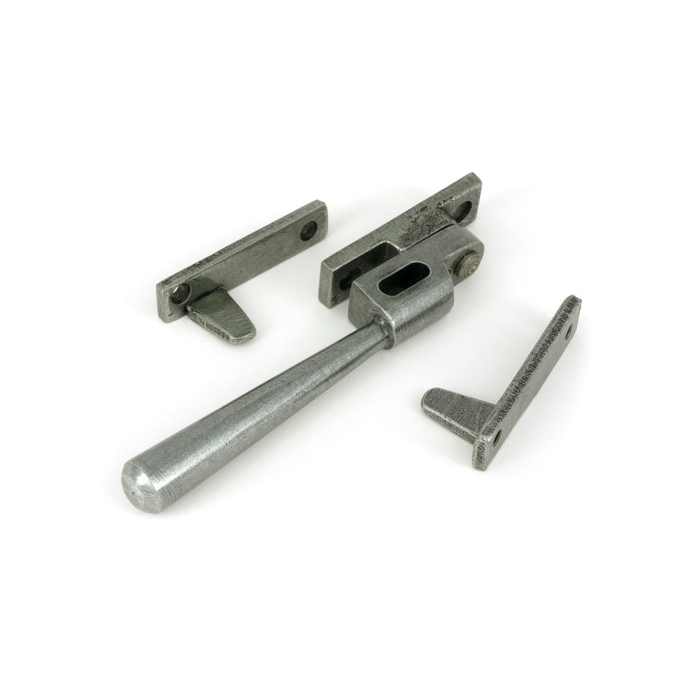 From The Anvil - Pewter Night-Vent Locking Newbury Fastener | Sku. 52061 | Trade Door Handles.