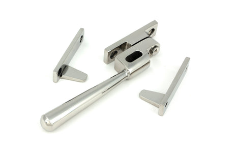From The Anvil - Polished Marine SS (316) Night-Vent Locking Newbury Fastener | Sku. 52062 | Trade Door Handles.