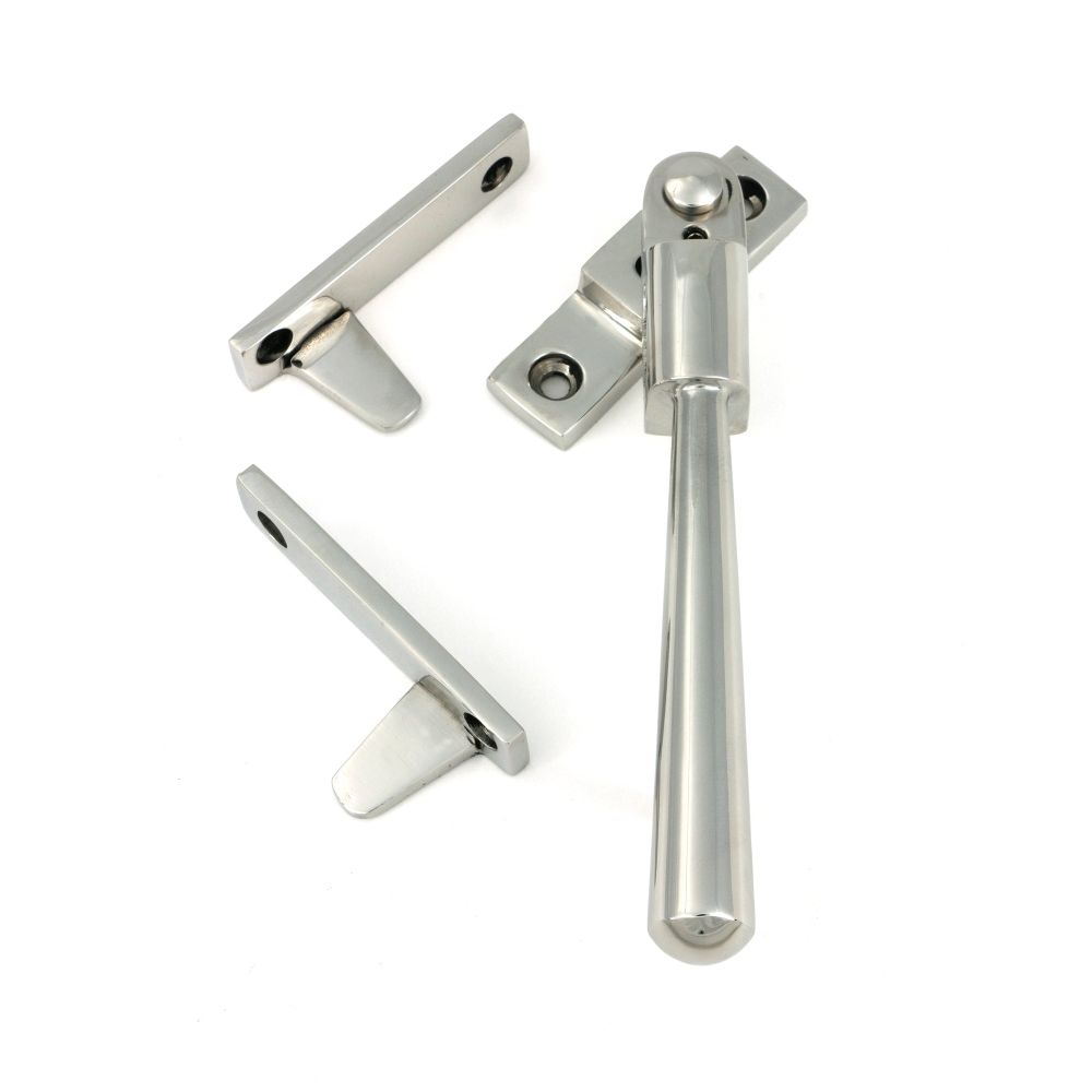 From The Anvil - Polished Marine SS (316) Night-Vent Locking Newbury Fastener | Sku. 52062 | Trade Door Handles.
