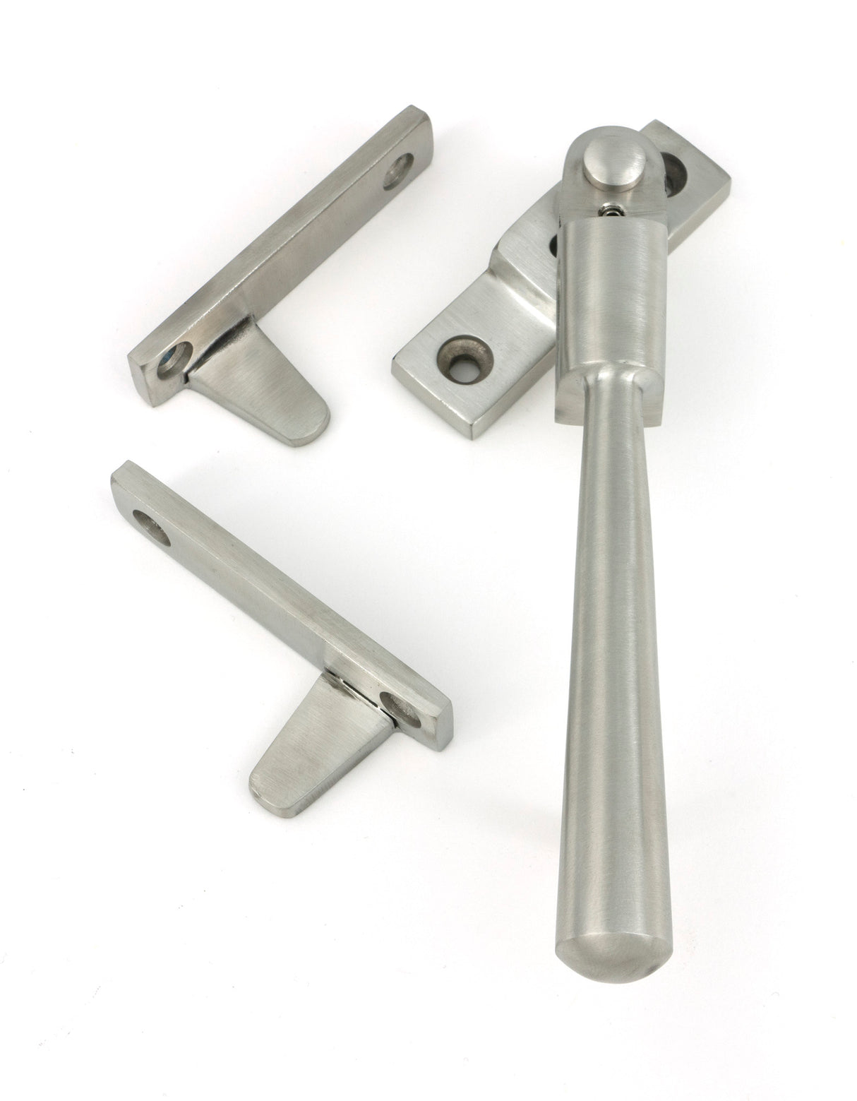 From The Anvil - Satin Marine SS (316) Night-Vent Locking Newbury Fastener | Sku. 52063 | Trade Door Handles.