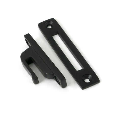 From The Anvil - Matt Black Locking Newbury Fastener | Sku. 52064 | Trade Door Handles.