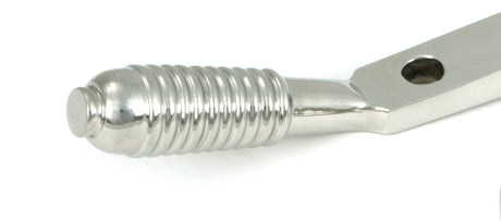 From The Anvil - Polished Marine SS (316) 8" Reeded Stay | Sku. 52070 | Trade Door Handles.