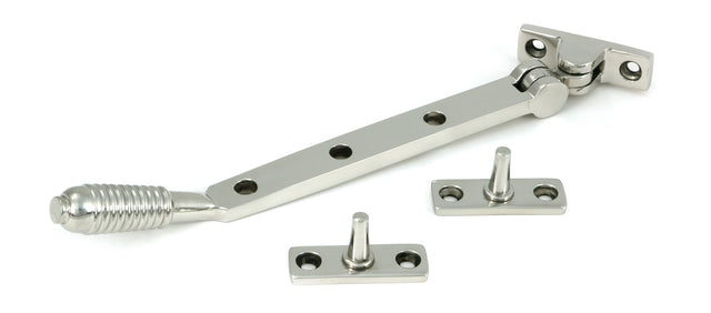 From The Anvil - Polished Marine SS (316) 8" Reeded Stay | Sku. 52070 | Trade Door Handles.