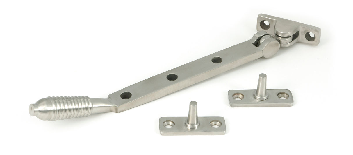 From The Anvil - Satin Marine SS (316) 8" Reeded Stay | Sku. 52071 | Trade Door Handles.