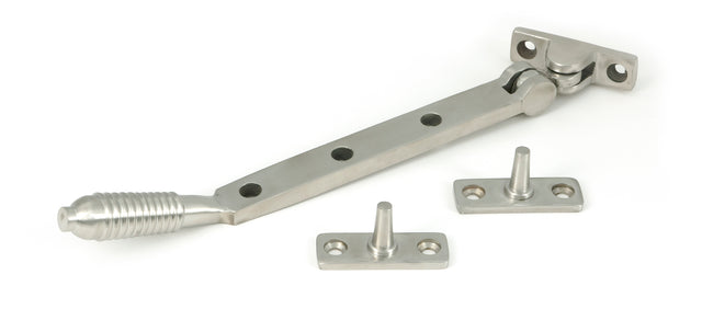 From The Anvil - Satin Marine SS (316) 8" Reeded Stay | Sku. 52071 | Trade Door Handles.