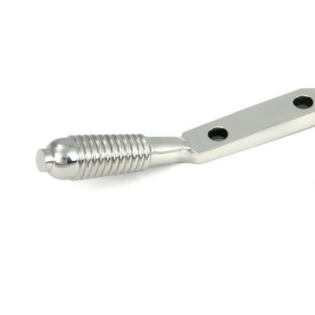 From The Anvil - Polished Marine SS (316) 10" Reeded Stay | Sku. 52074 | Trade Door Handles.