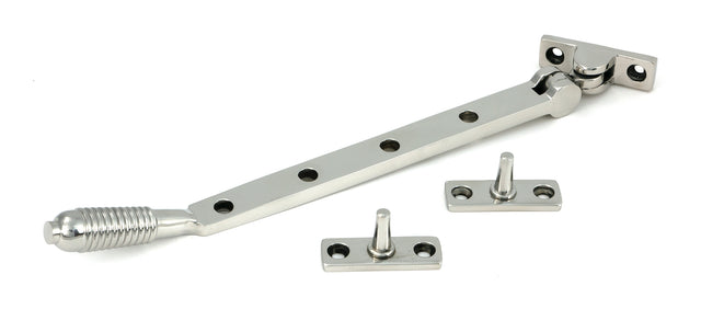 From The Anvil - Polished Marine SS (316) 10" Reeded Stay | Sku. 52074 | Trade Door Handles.