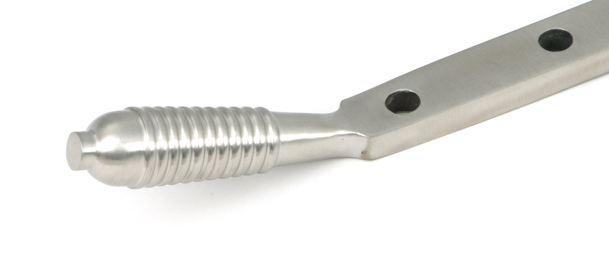 From The Anvil - Satin Marine SS (316) 10" Reeded Stay | Sku. 52075 | Trade Door Handles.