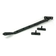 From The Anvil - Matt Black 12" Reeded Stay | Sku. 52076 | Trade Door Handles.