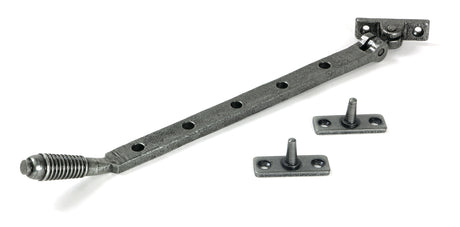 From The Anvil - Pewter 12" Reeded Stay | Sku. 52077 | Trade Door Handles.