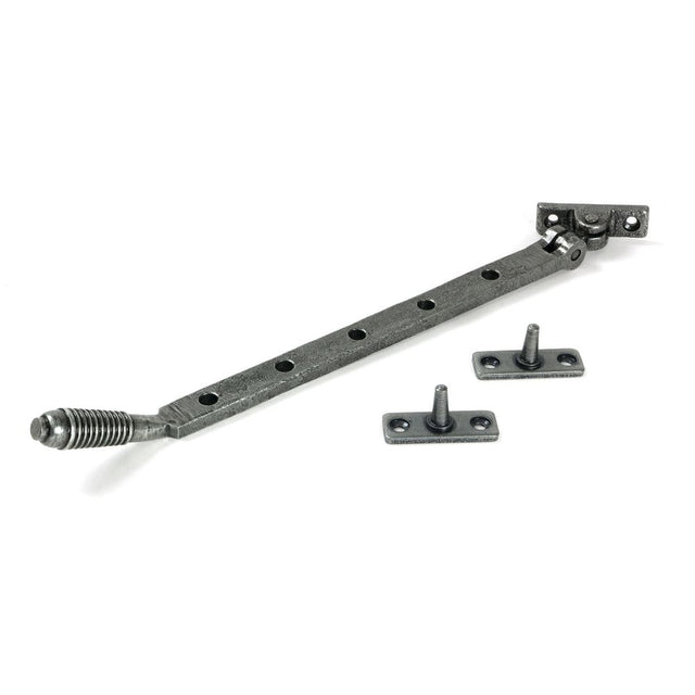 From The Anvil - Pewter 12" Reeded Stay | Sku. 52077 | Trade Door Handles.