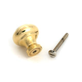From The Anvil - Polished Brass Regency Cabinet Knob - Small | Sku. 52085 | Trade Door Handles.