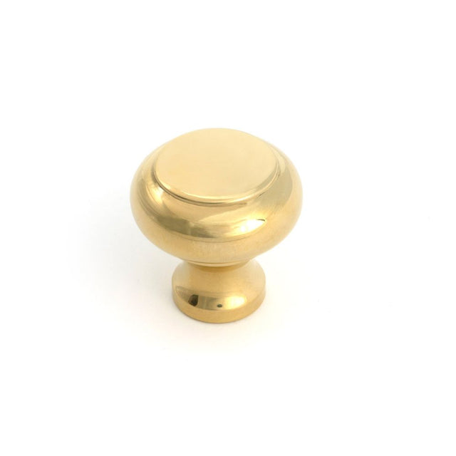 From The Anvil - Polished Brass Regency Cabinet Knob - Small | Sku. 52085 | Trade Door Handles.