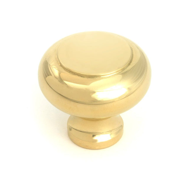 From The Anvil - Polished Brass Regency Cabinet Knob - Large | Sku. 52086 | Trade Door Handles.