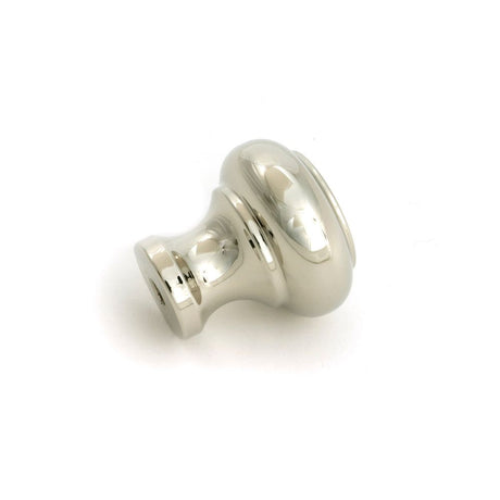 From The Anvil - Polished Nickel Regency Cabinet Knob - Small | Sku. 52089 | Trade Door Handles.