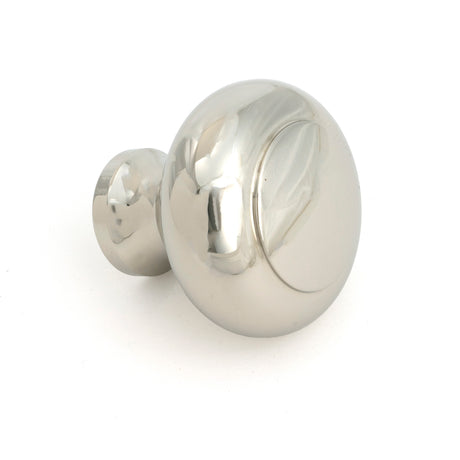 From The Anvil - Polished Nickel Regency Cabinet Knob - Large | Sku. 52090 | Trade Door Handles.