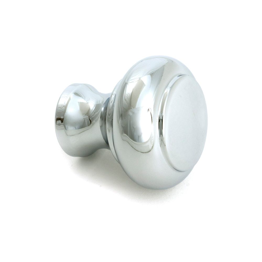 From The Anvil - Polished Chrome Regency Cabinet Knob - Small | Sku. 52091 | Trade Door Handles.