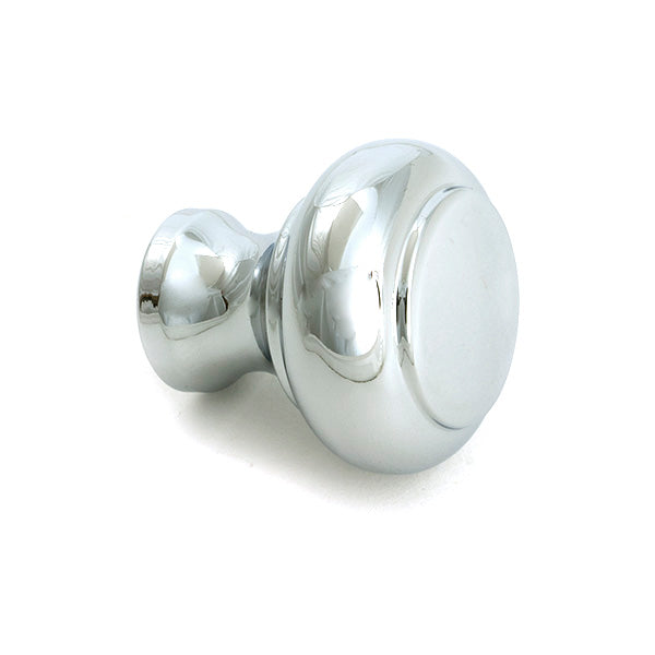 From The Anvil - Polished Chrome Regency Cabinet Knob - Small