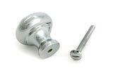 From The Anvil - Polished Chrome Regency Cabinet Knob - Small