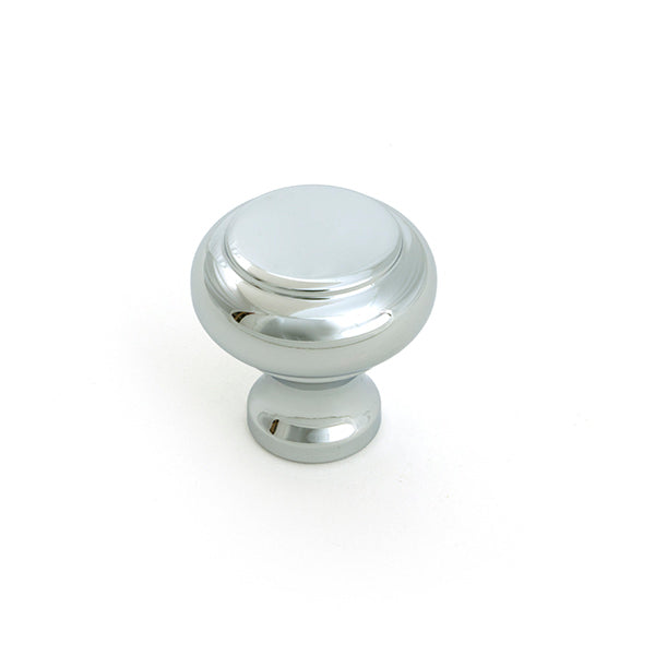 This is an image of From The Anvil - Polished Chrome Regency Cabinet Knob - Small available to order from Trade Door Handles in Kendal.