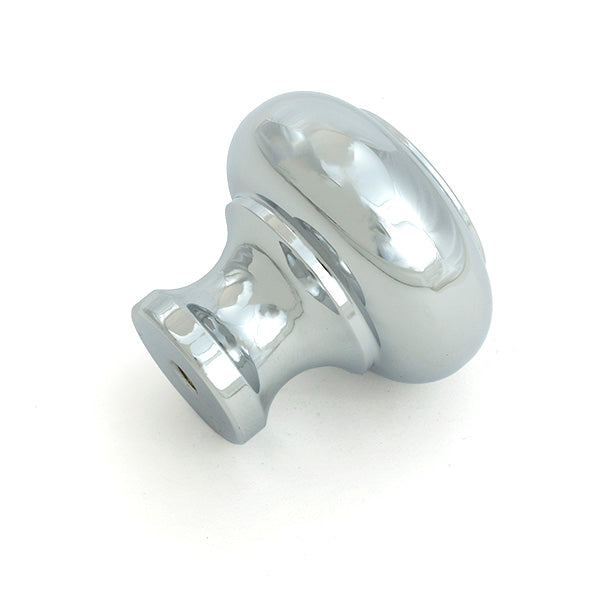 From The Anvil - Polished Chrome Regency Cabinet Knob - Large