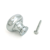 From The Anvil - Polished Chrome Regency Cabinet Knob - Large | Sku. 52092 | Trade Door Handles.