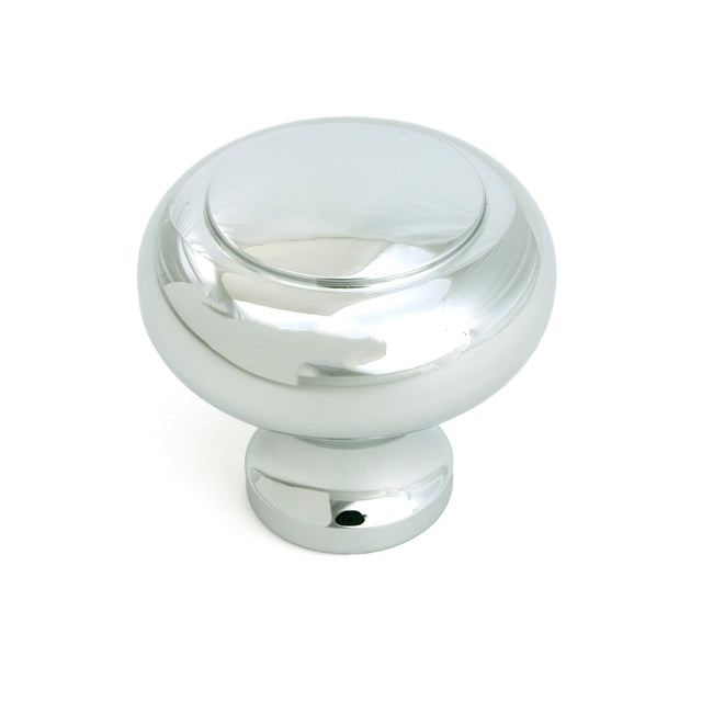 From The Anvil - Polished Chrome Regency Cabinet Knob - Large | Sku. 52092 | Trade Door Handles.