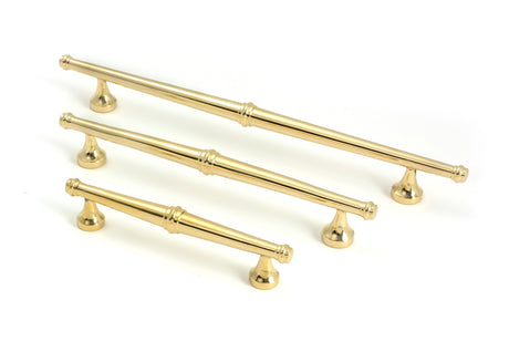 From The Anvil - Polished Brass Regency Pull Handle - Medium | Sku. 52094 | Trade Door Handles.